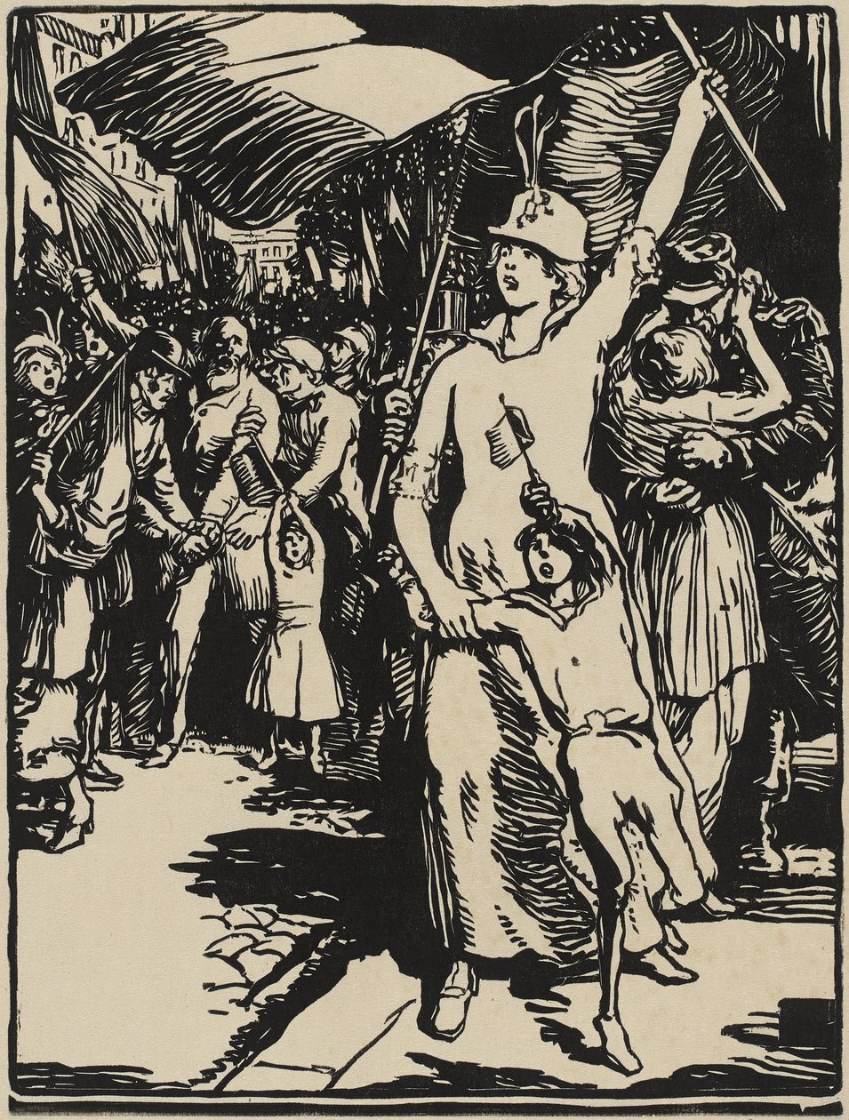 Kihirdetik a háborút alkotó: Auguste Lepere