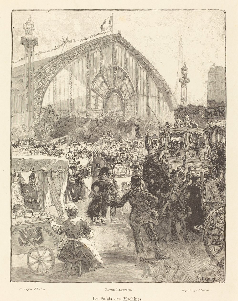A Gépek Palotája alkotó: Auguste Lepere