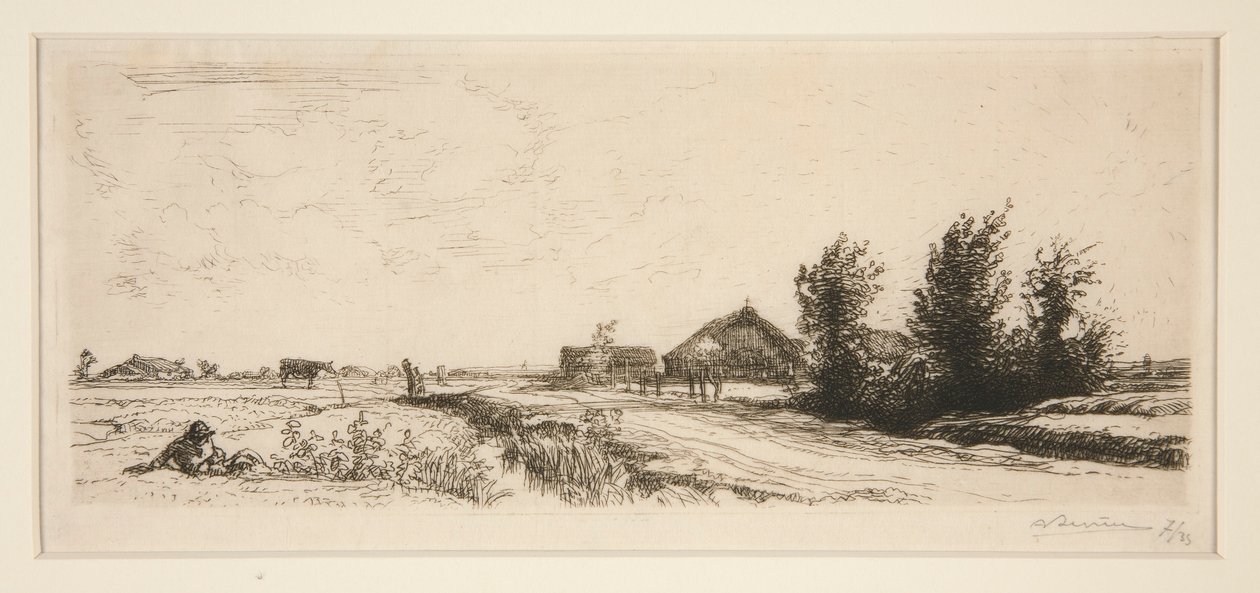 A kis tehénőr alkotó: Auguste Lepere