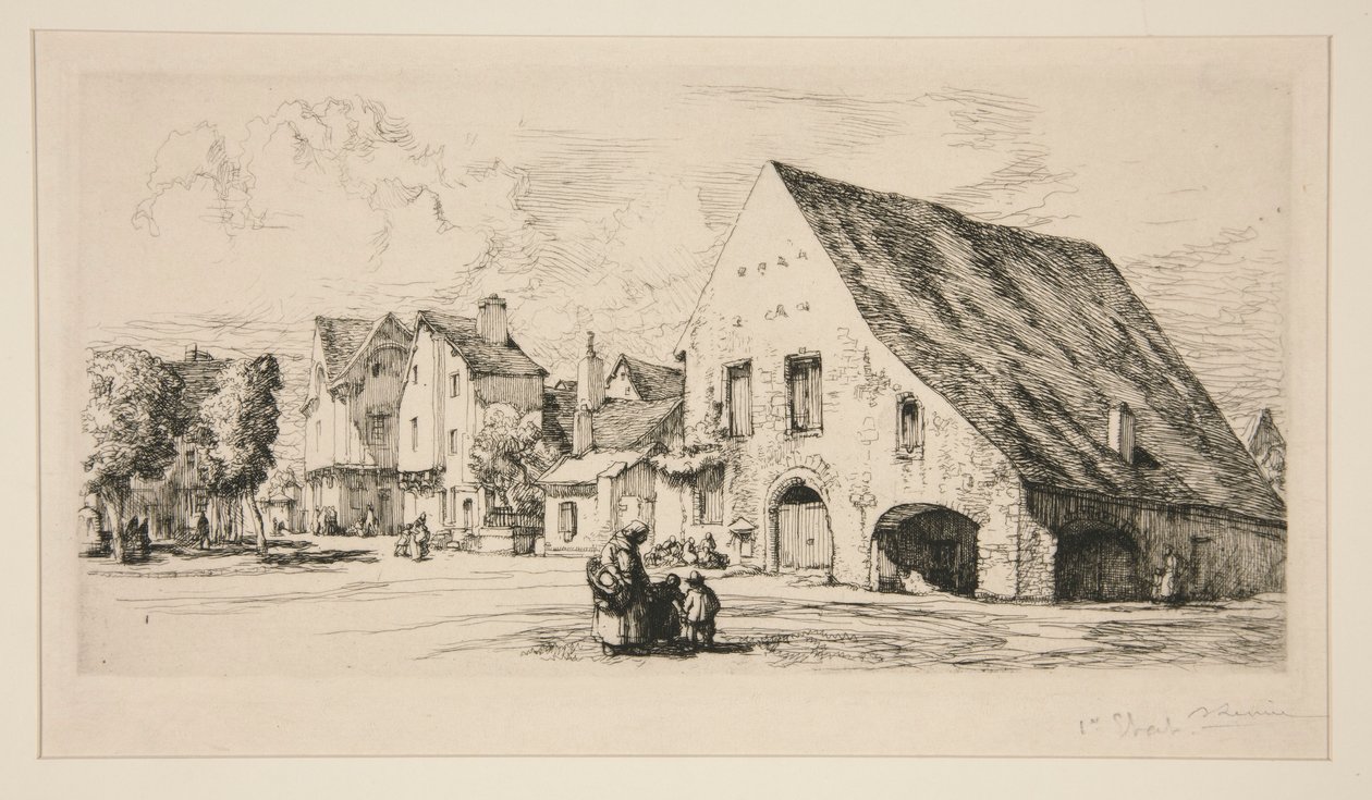 Tartományok (Seine-et-Marne) alkotó: Auguste Lepere