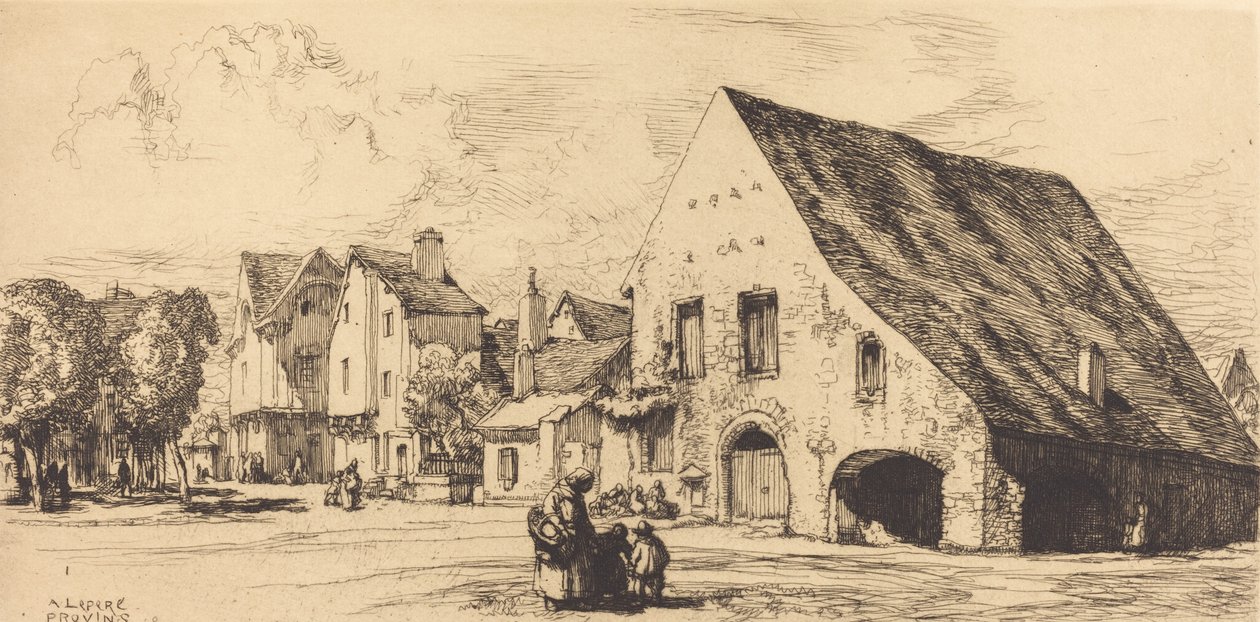 Szajna és Marne tartomány, 1910. alkotó: Auguste Lepere
