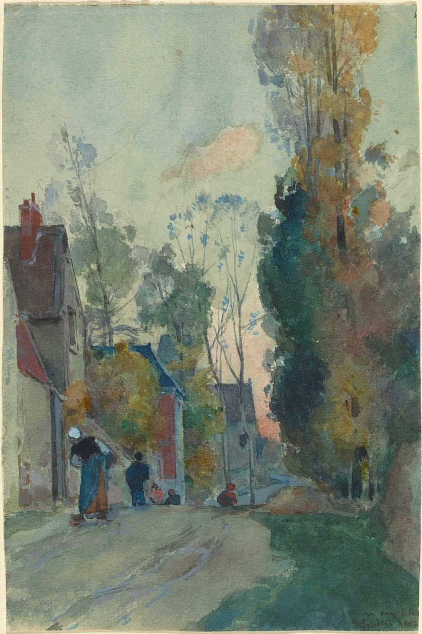 Rue de Jouy le Comte alkotó: Auguste Lepere