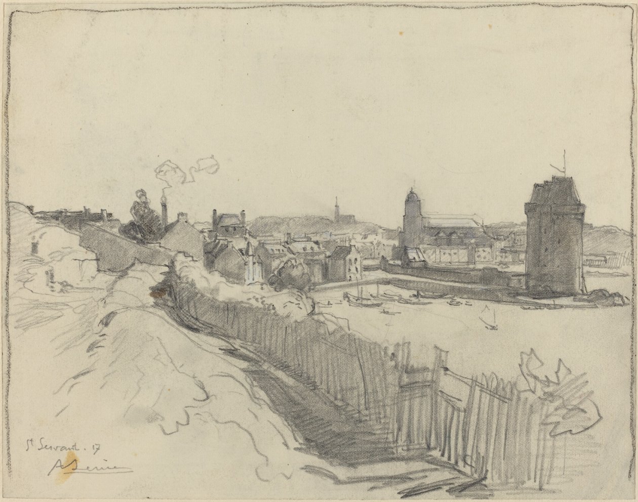 Saint-Servan alkotó: Auguste Lepere