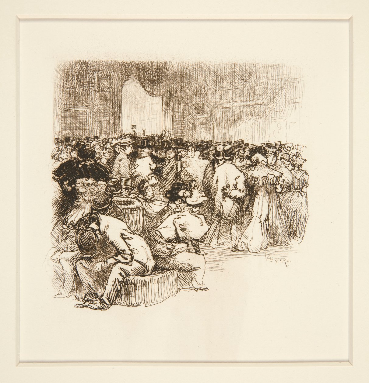 Szalon alkotó: Auguste Lepere