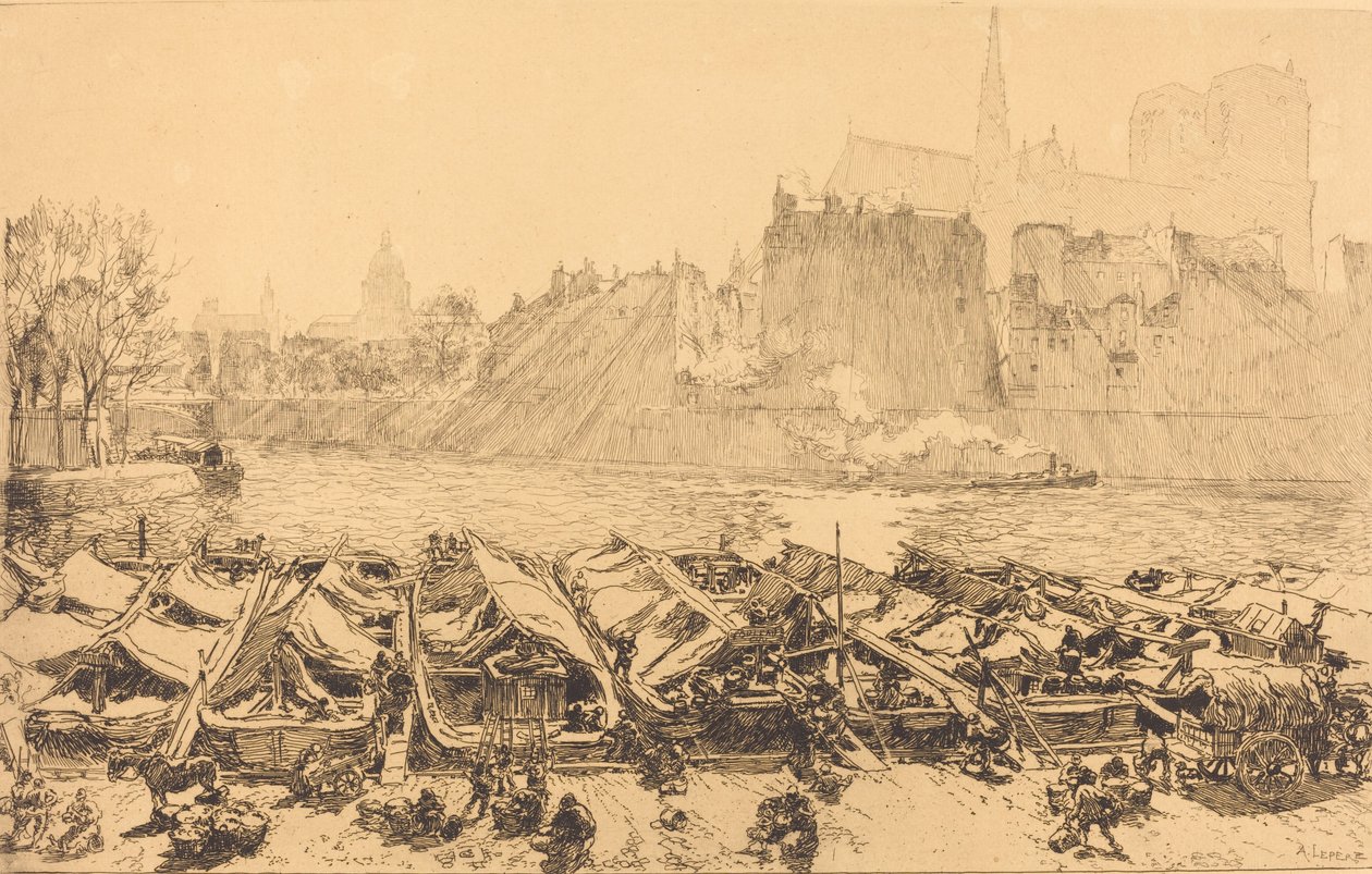 A Nagy Almapiac A Nagy Almapiac, 1891. alkotó: Auguste Lepere