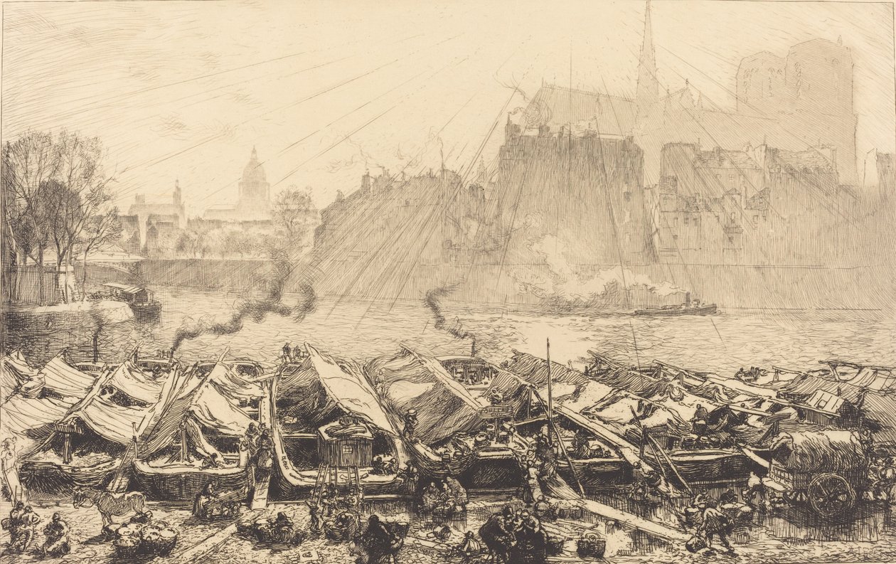 A Nagy Almapiac A Nagy Almapiac, 1917. alkotó: Auguste Lepere