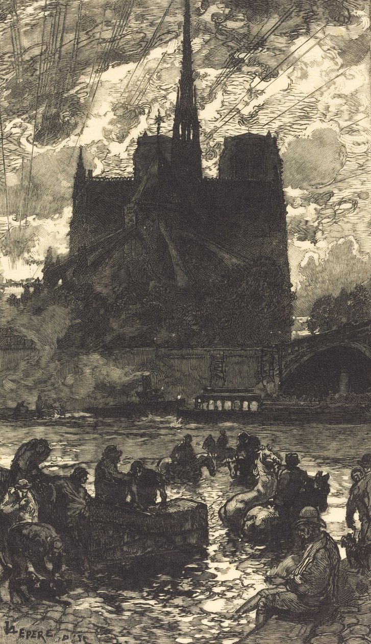Vízfürdő a Notre-Dame L