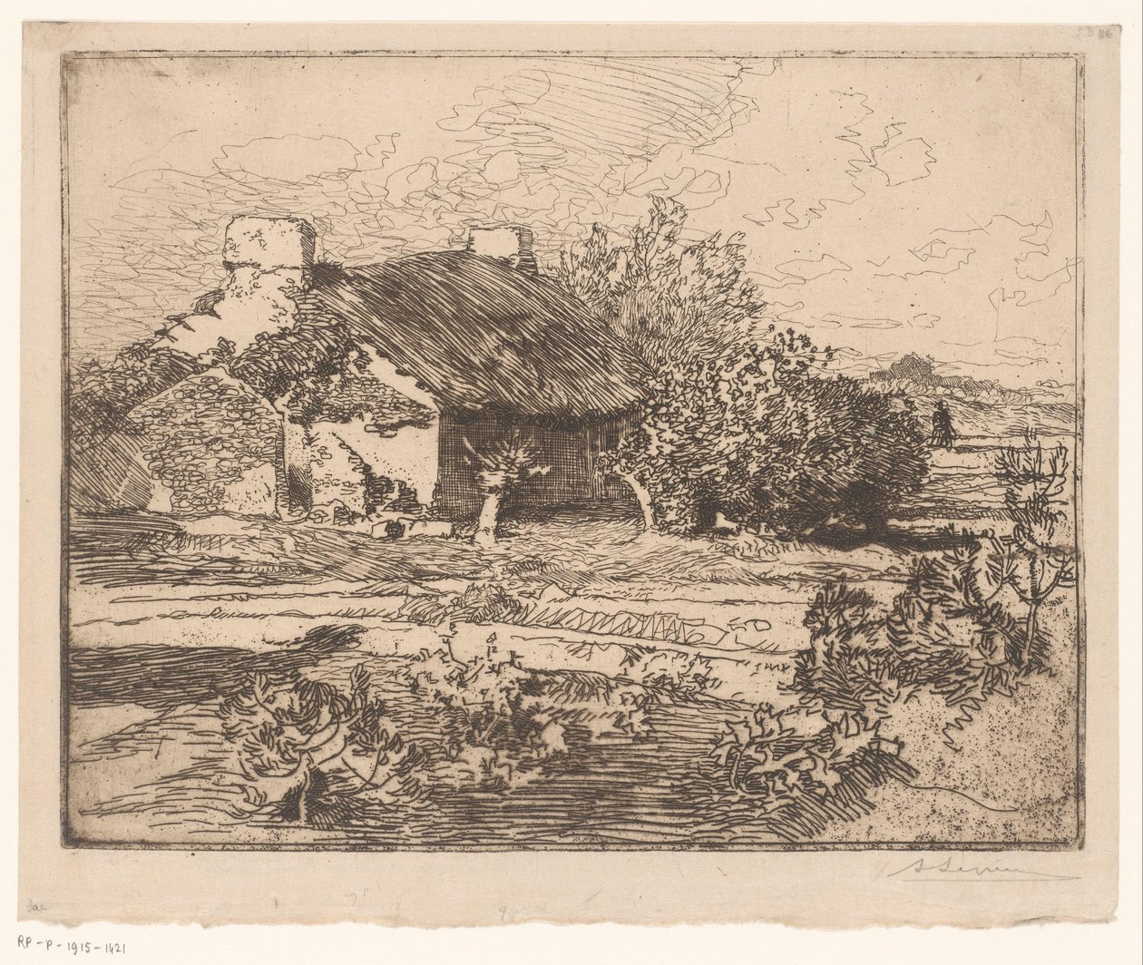 Tanya alkotó: Auguste Lepère (signed by artist)