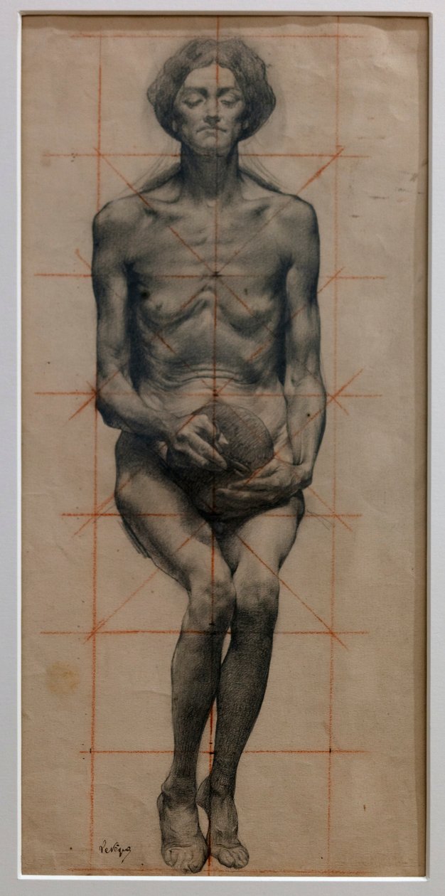 Testületi tanulmány (ceruza papíron) alkotó: Auguste Levêque
