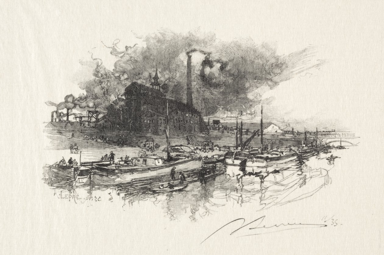 Fehérítő alkotó: Auguste Louis Lepère