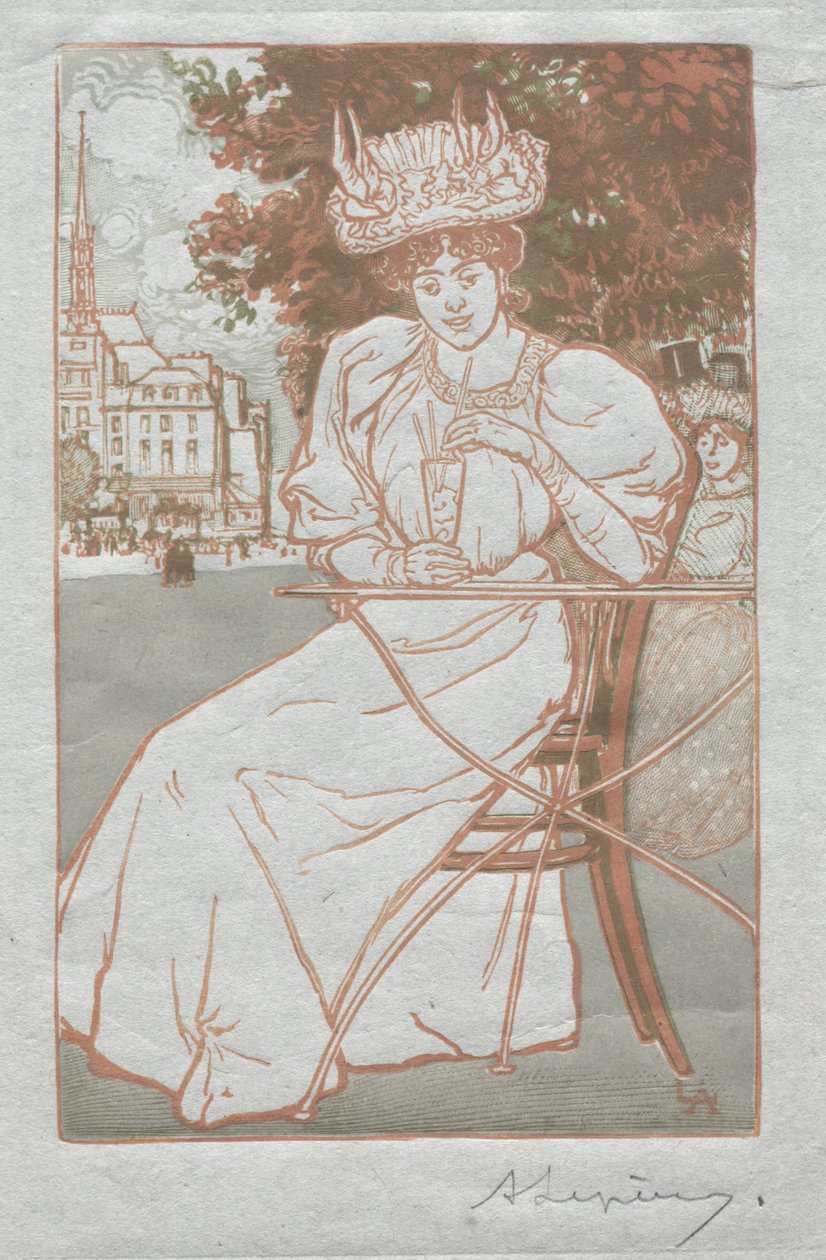Párizsi Almanach, 1897: Nyár alkotó: Auguste Louis Lepère