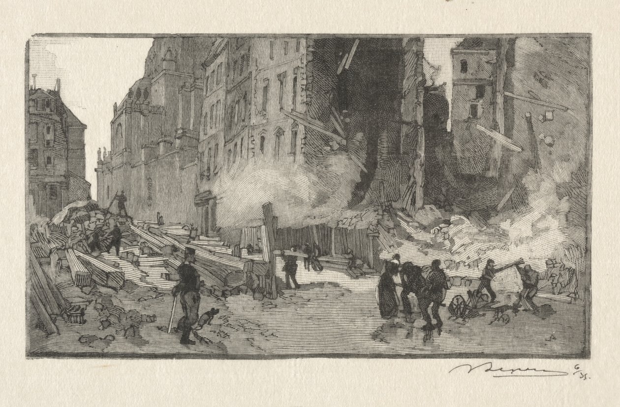 Place Gerson és Rue Restot alkotó: Auguste Louis Lepère