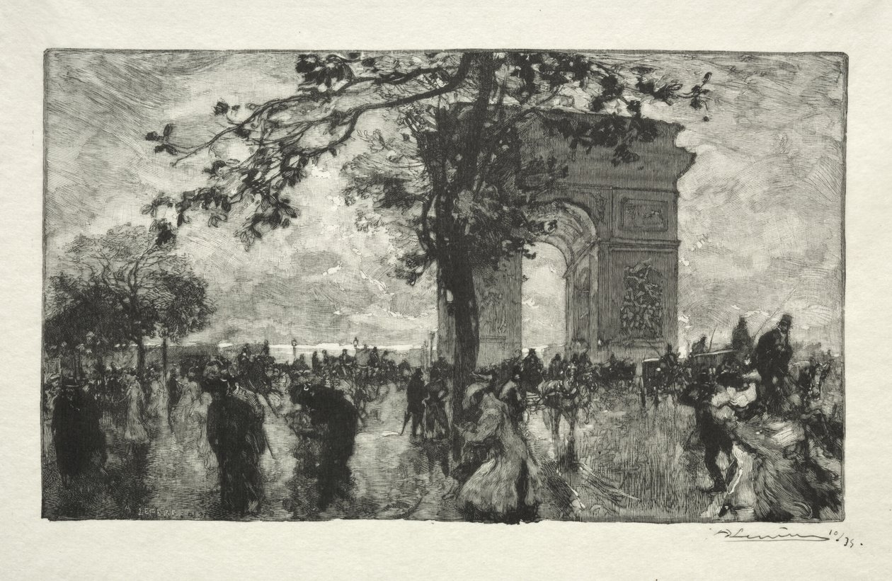A fa visszatérése alkotó: Auguste Louis Lepère