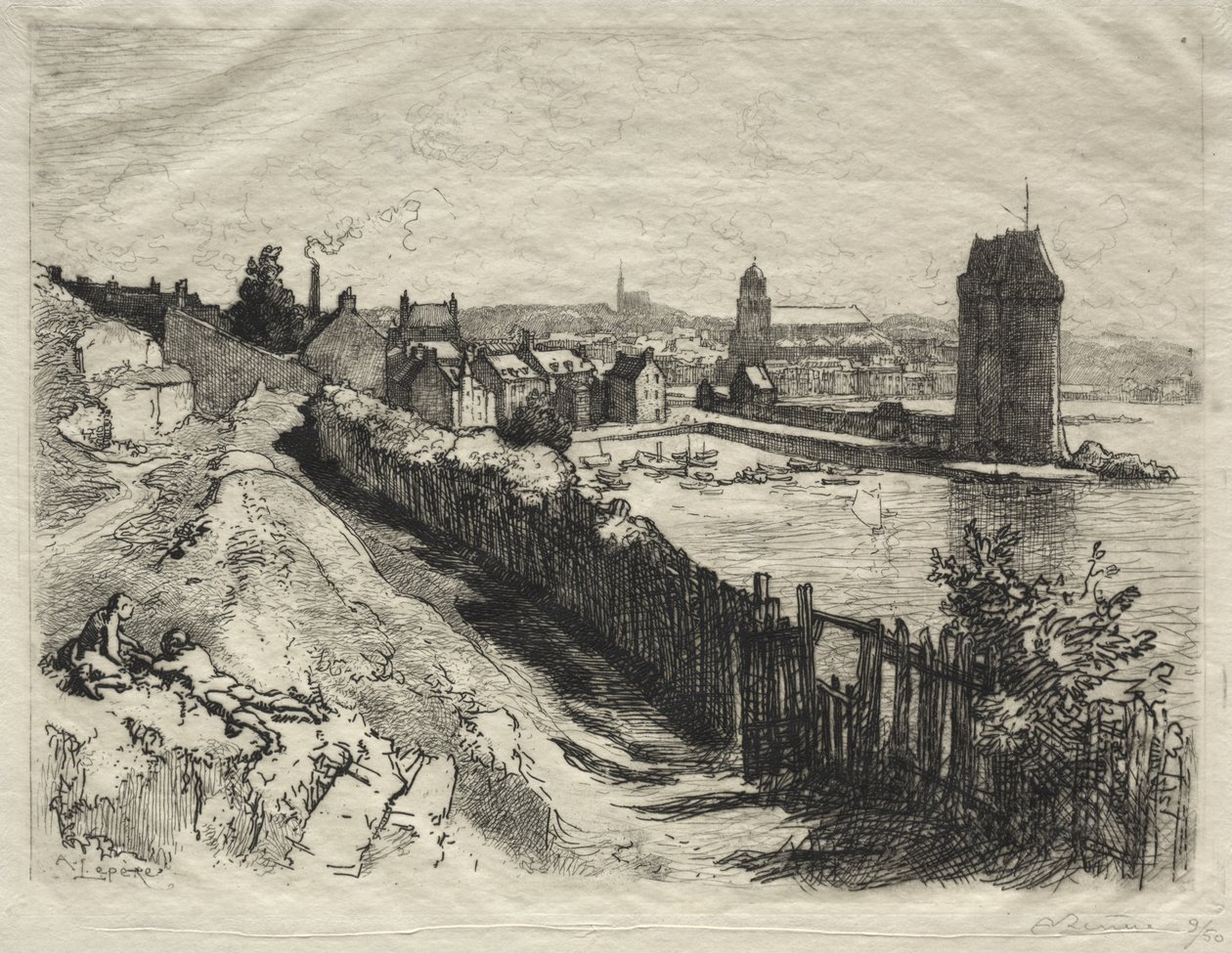 Szent Serván alkotó: Auguste Louis Lepère