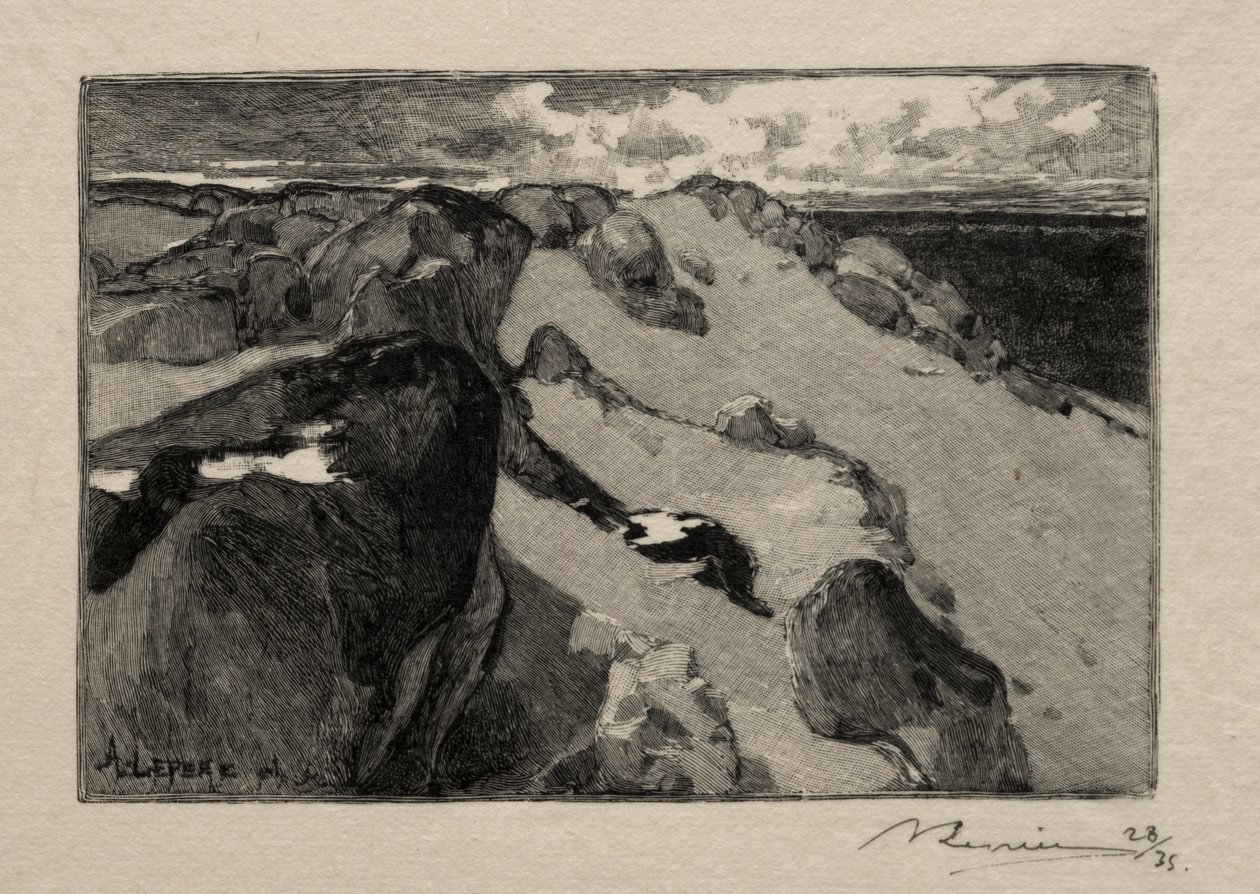 Arbonne, Gros Sablon alkotó: Auguste Louis Lepère