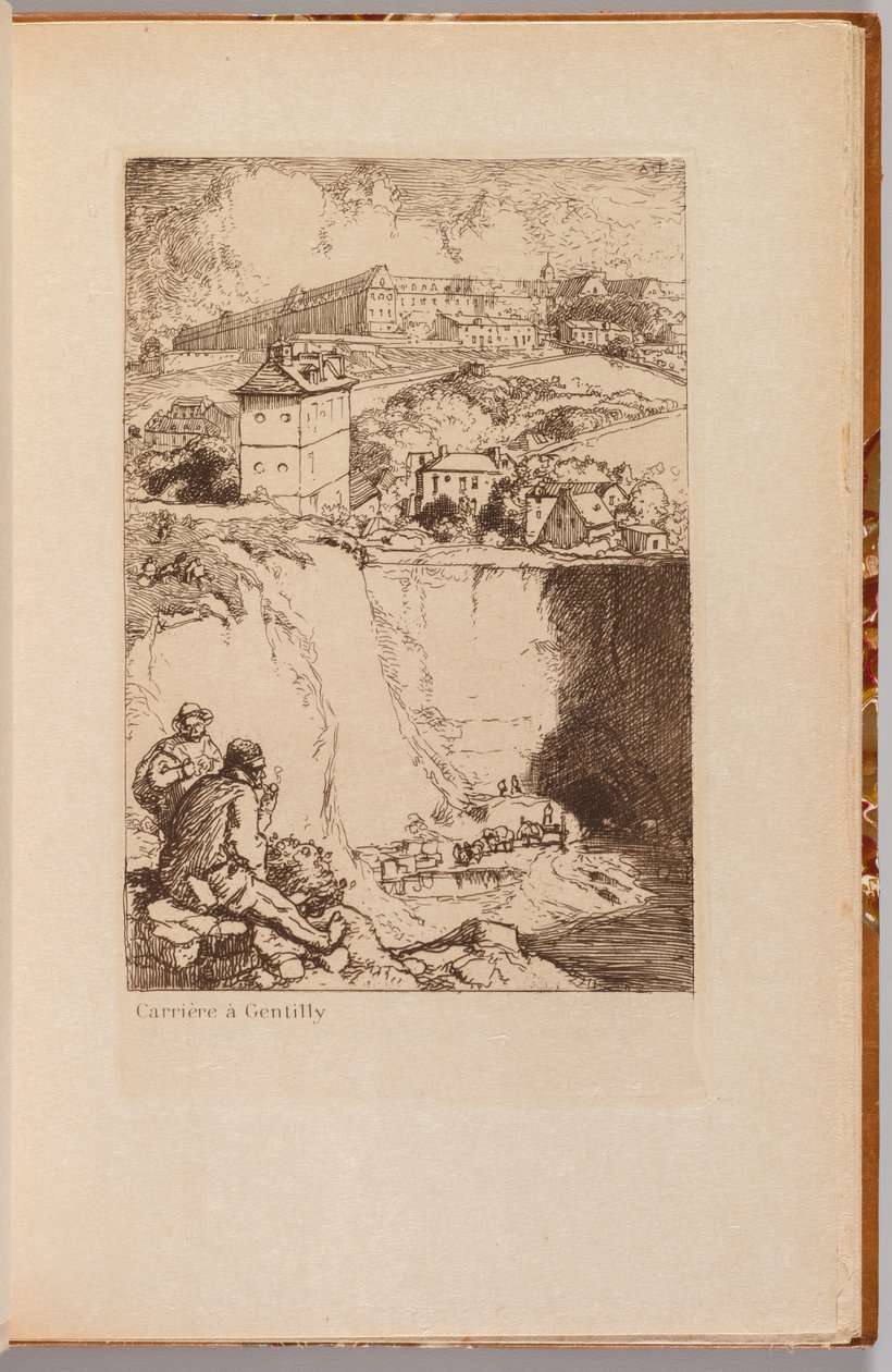 August Lepère: Karrier Gentillyben című kiállításának katalógusa alkotó: Auguste Louis Lepère
