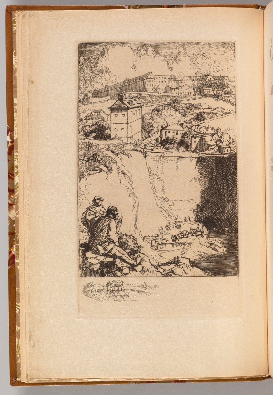 August Lepère kiállítás katalógusa: Frontispiece alkotó: Auguste Louis Lepère