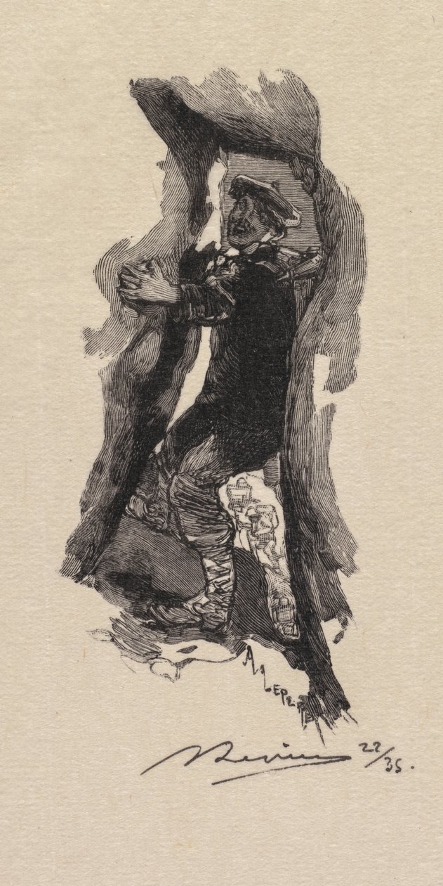 Fontainebleau-erdő: Hét barlang hágója alkotó: Auguste Louis Lepère