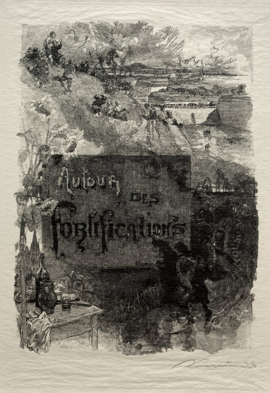 Homlokzat alkotó: Auguste Louis Lepère