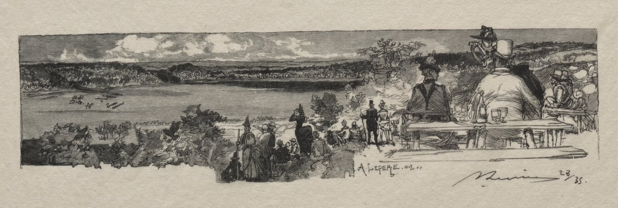 A Nap Völgye alkotó: Auguste Louis Lepère