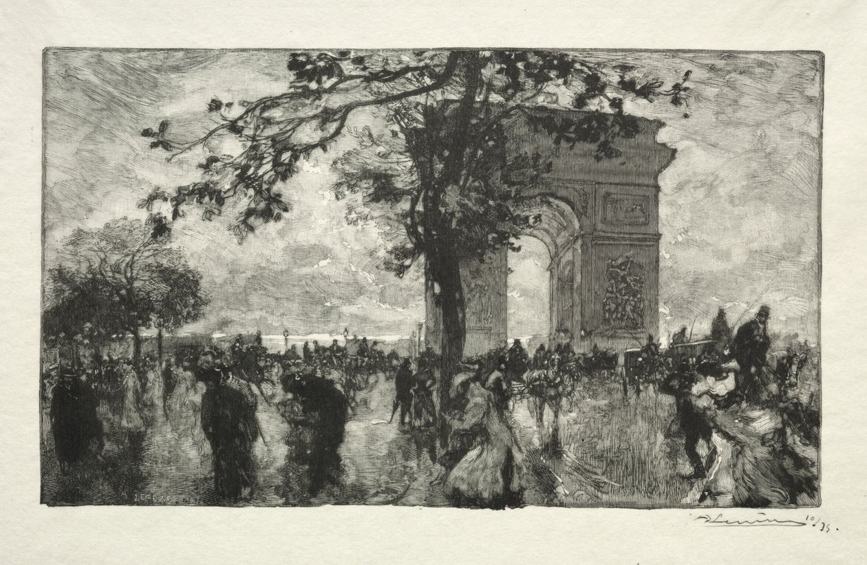 A fa visszatérése alkotó: Auguste Louis Lepère