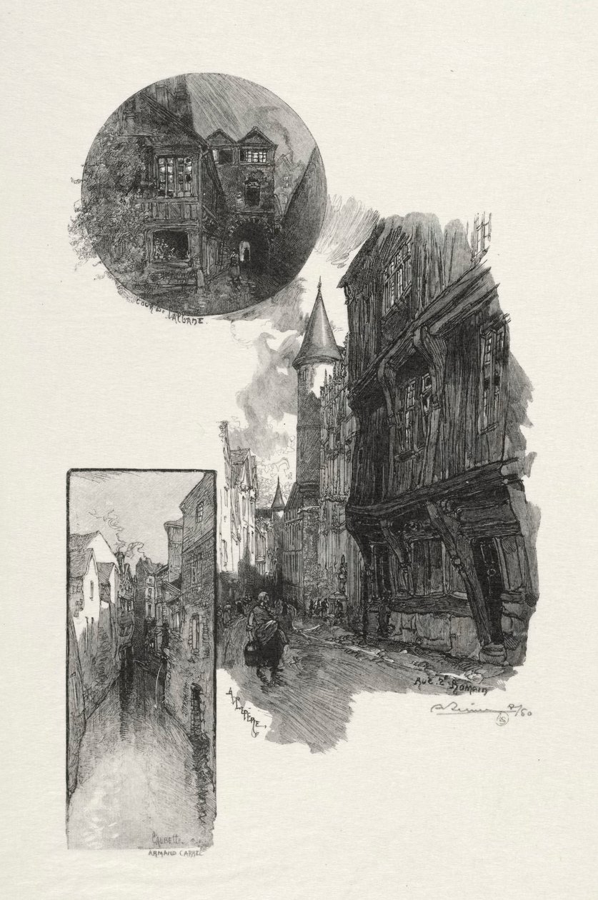 Illusztrált Rouen: Cour de L