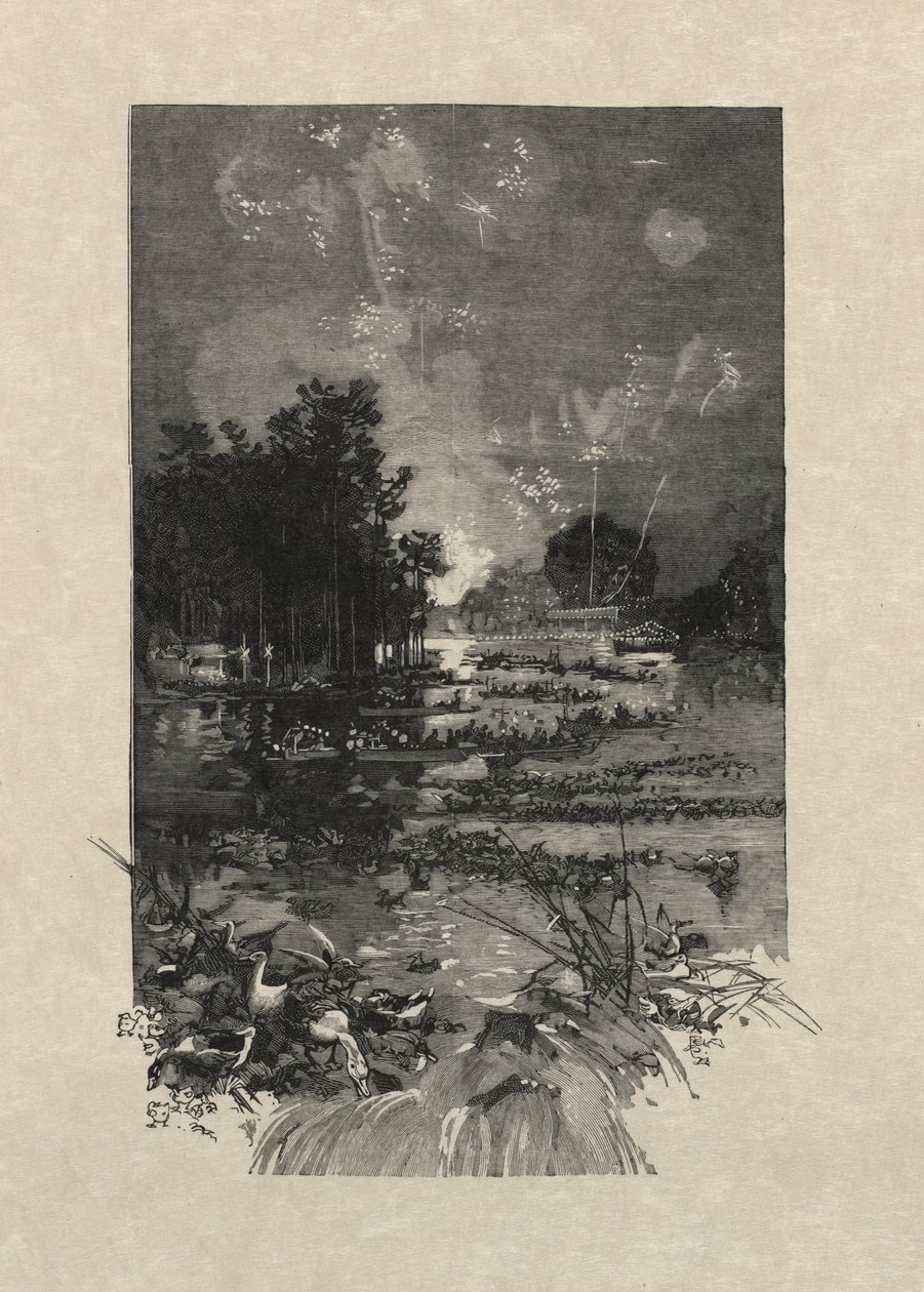 A kötelesség áldozatainak ünnepe, 1884. alkotó: Auguste Louis Lepère