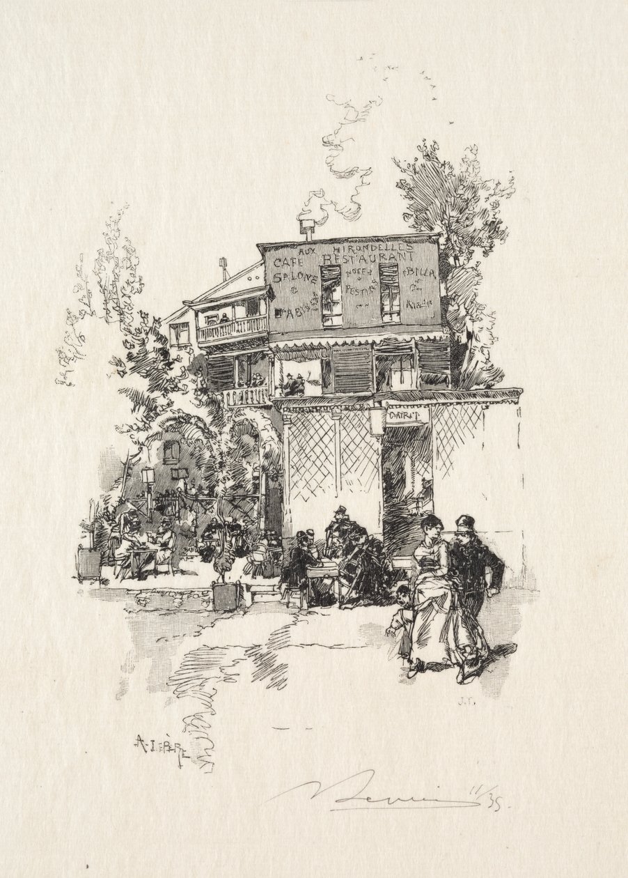 Egy Guinguette alkotó: Auguste Louis Lepère