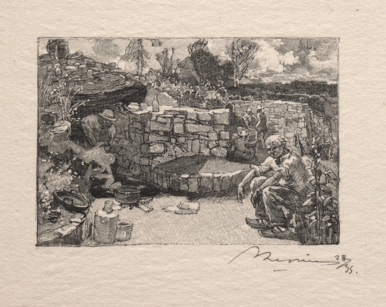 Egy kőbányai szállás alkotó: Auguste Louis Lepère