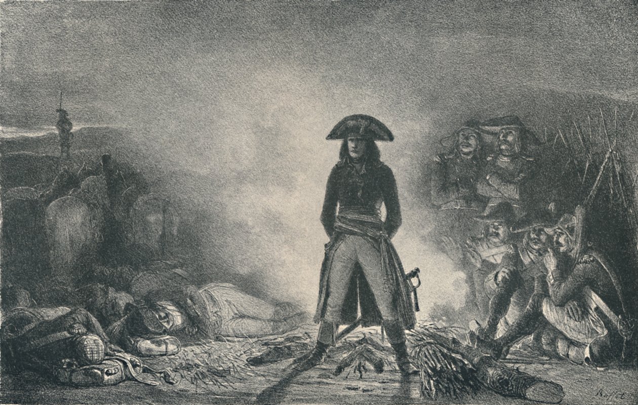 Bonaparte Olaszországban, 1796, 1896 alkotó: Auguste Raffet
