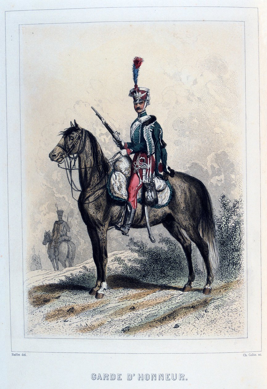 Díszőr, 1859. alkotó: Auguste Raffet
