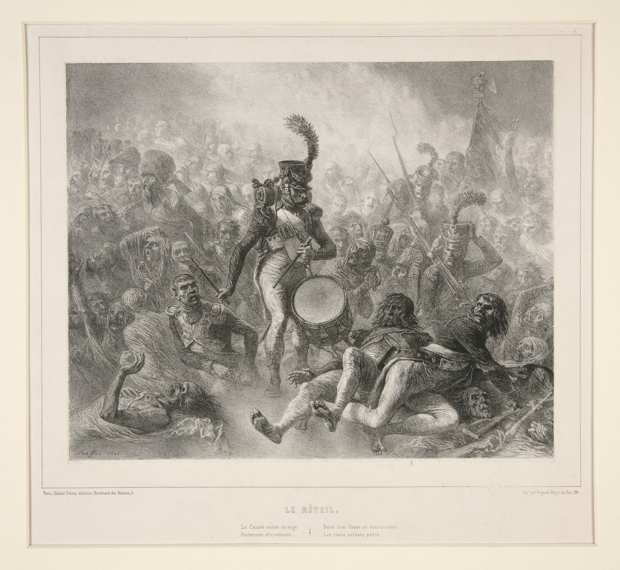 Ébredés alkotó: Auguste Raffet