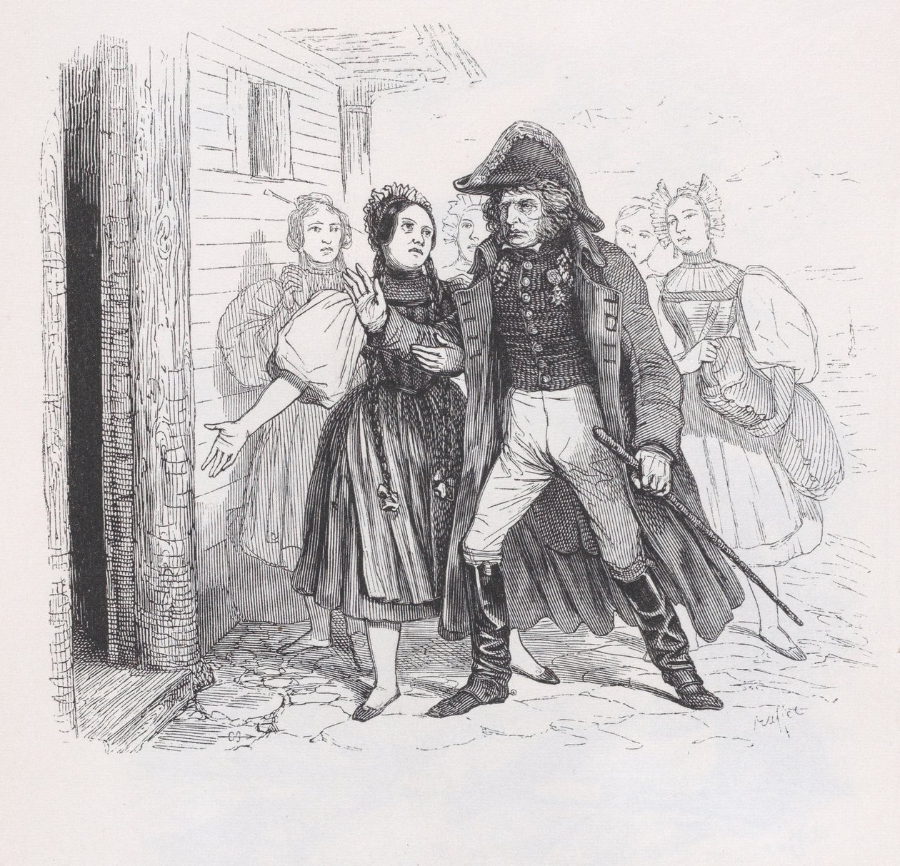 A száműzött Béranger teljes műveiből, 1836. alkotó: Auguste Raffet