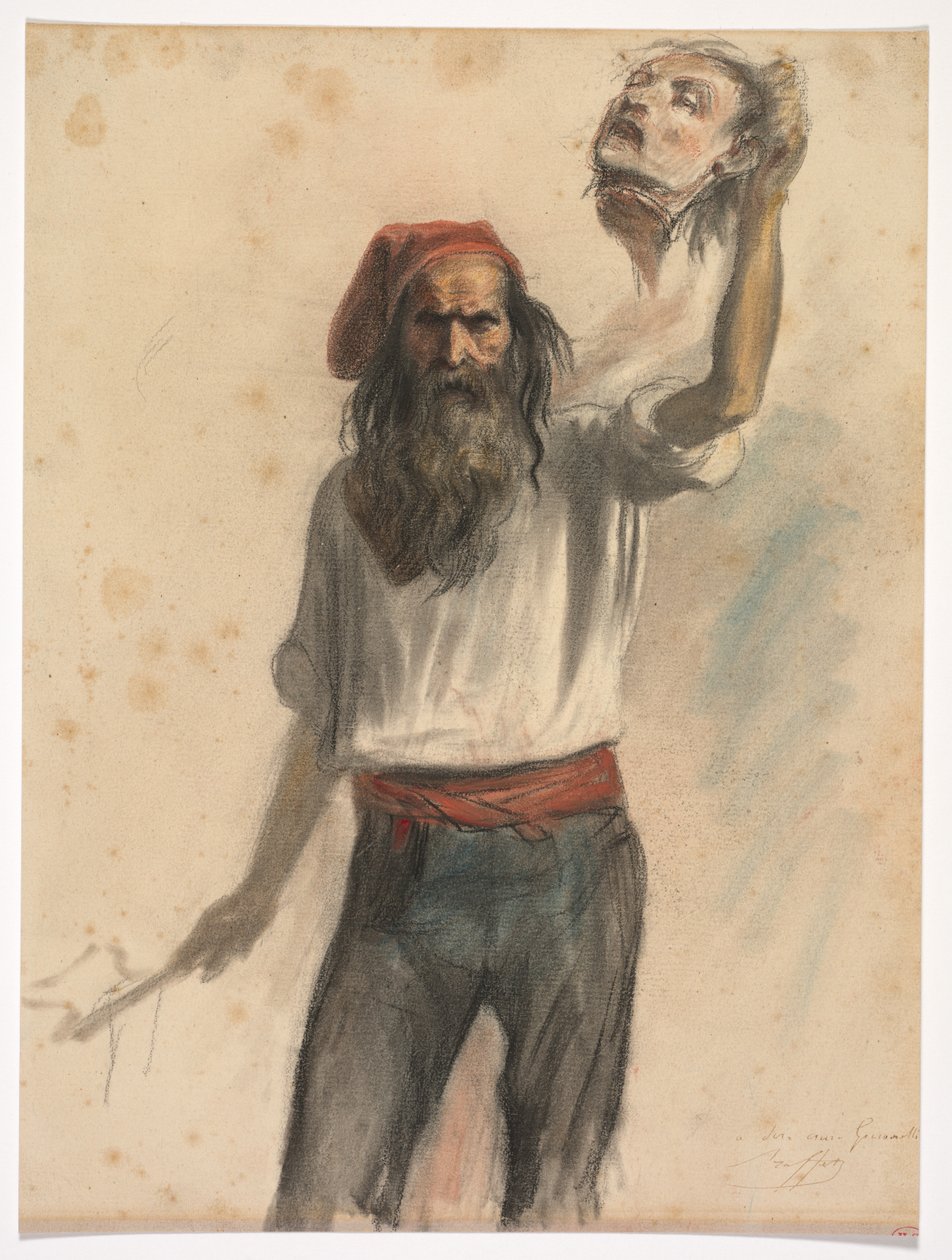 Un Borreau (Egy hóhér) alkotó: Auguste Raffet