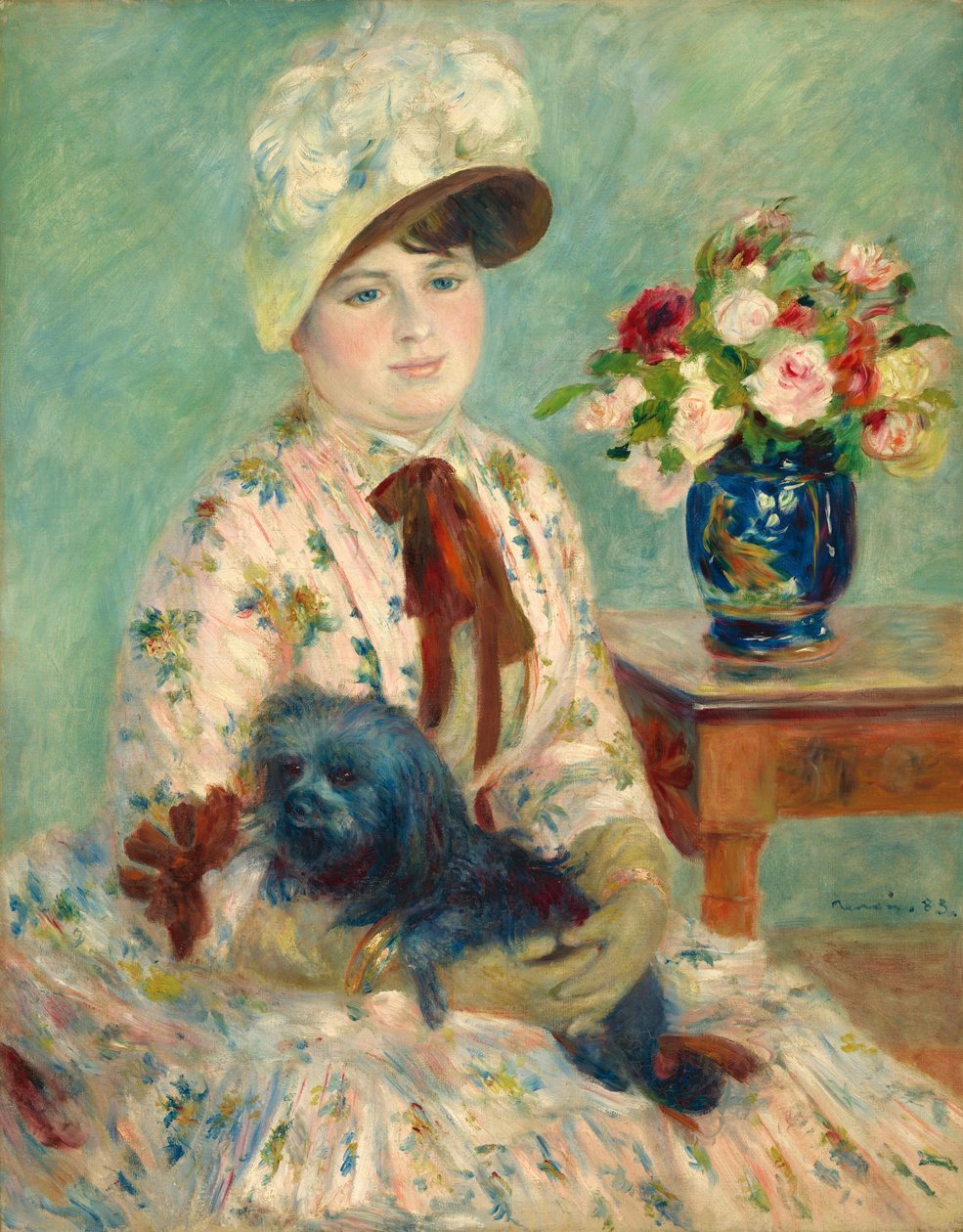 Charlotte Berthier kisasszony alkotó: Auguste Renoir
