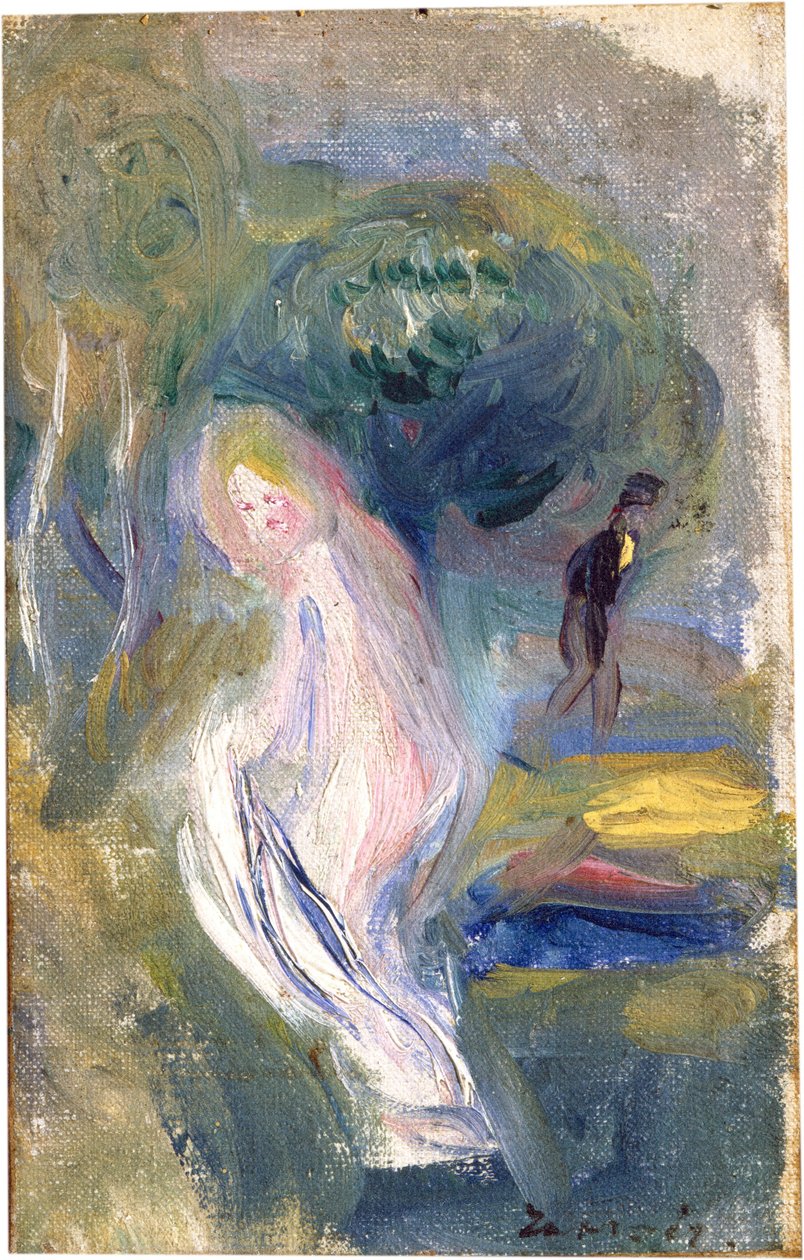 Akt alakkal a háttérben alkotó: Auguste Renoir