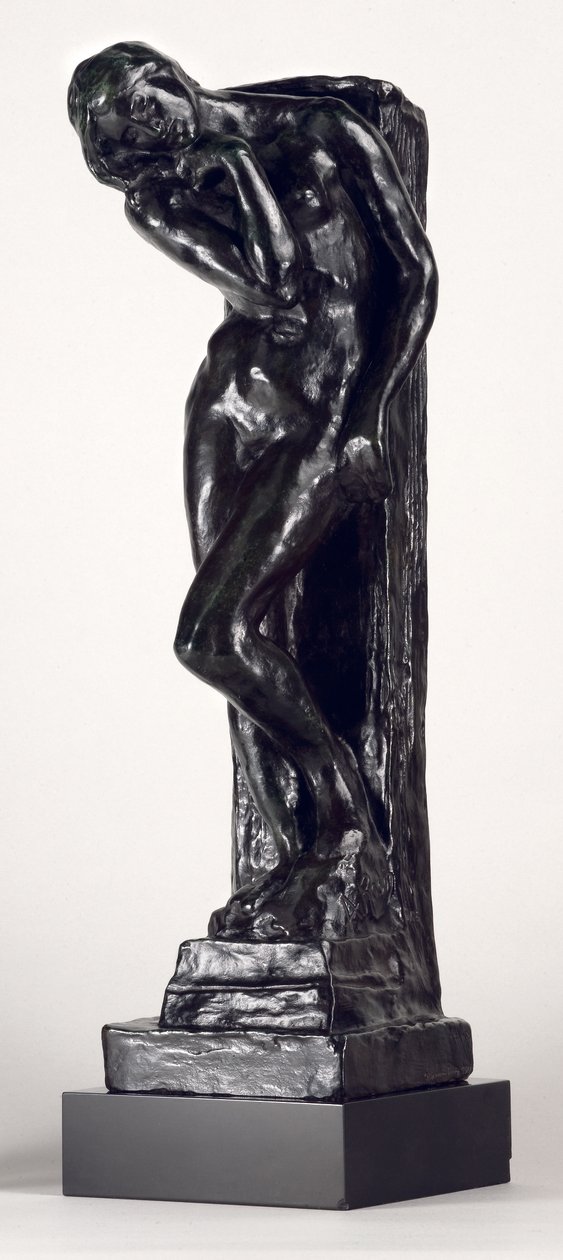 Éva hosszú hajjal, 187880 (bronz) alkotó: Auguste Rodin