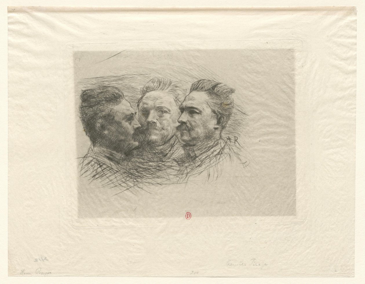 [Henri Becque] alkotó: Auguste Rodin