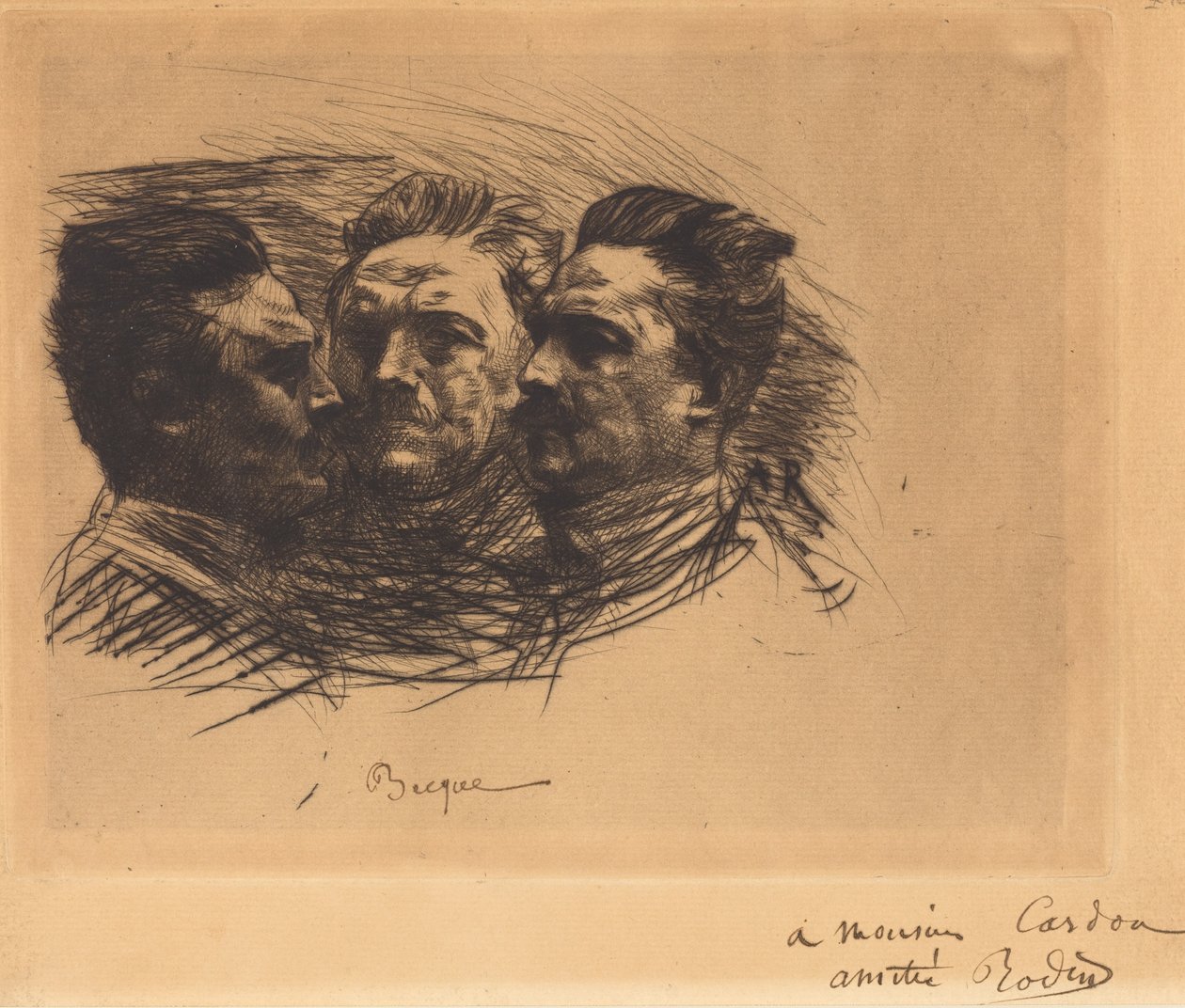 Henri Becque alkotó: Auguste Rodin
