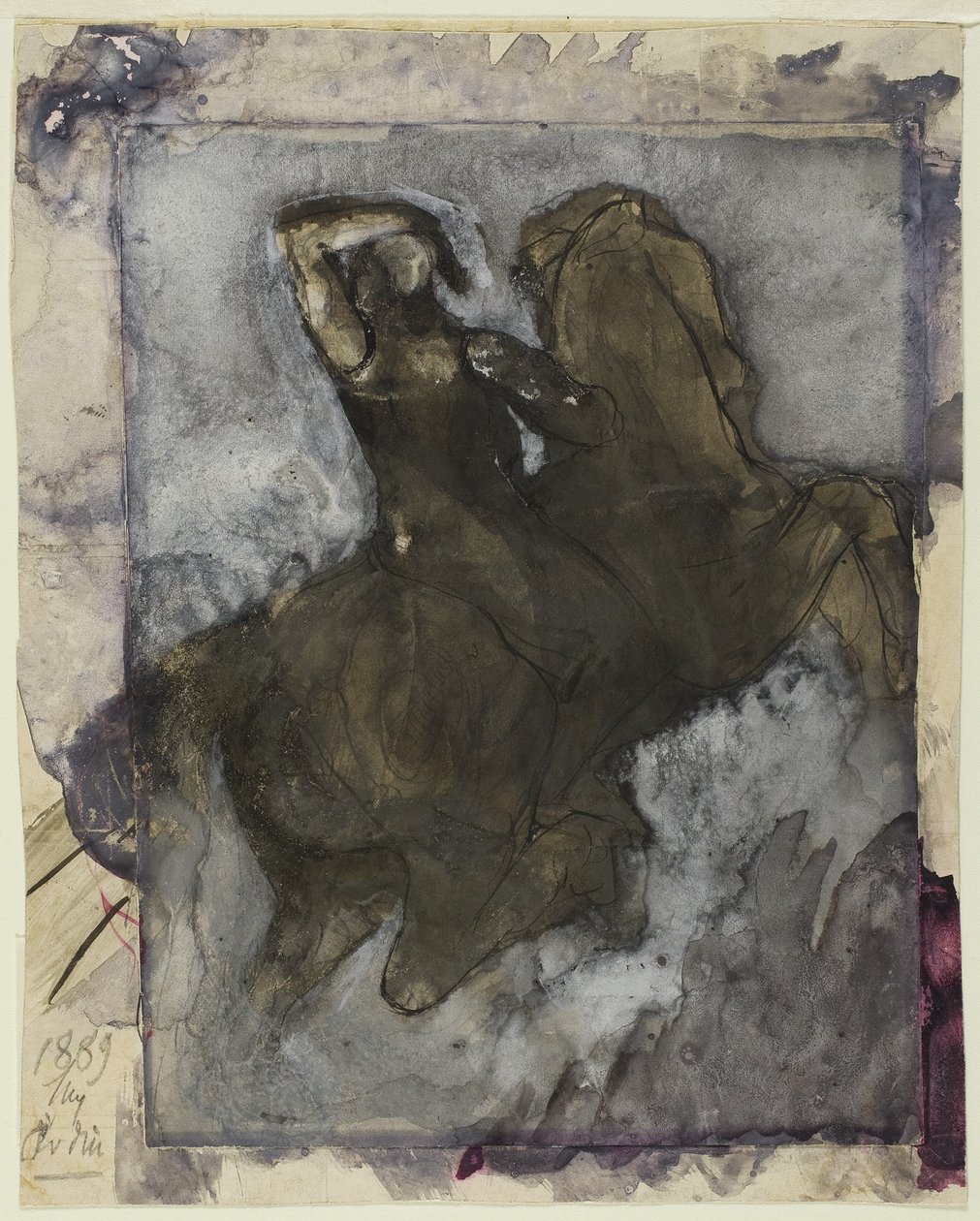 Lovas, 1889 alkotó: Auguste Rodin