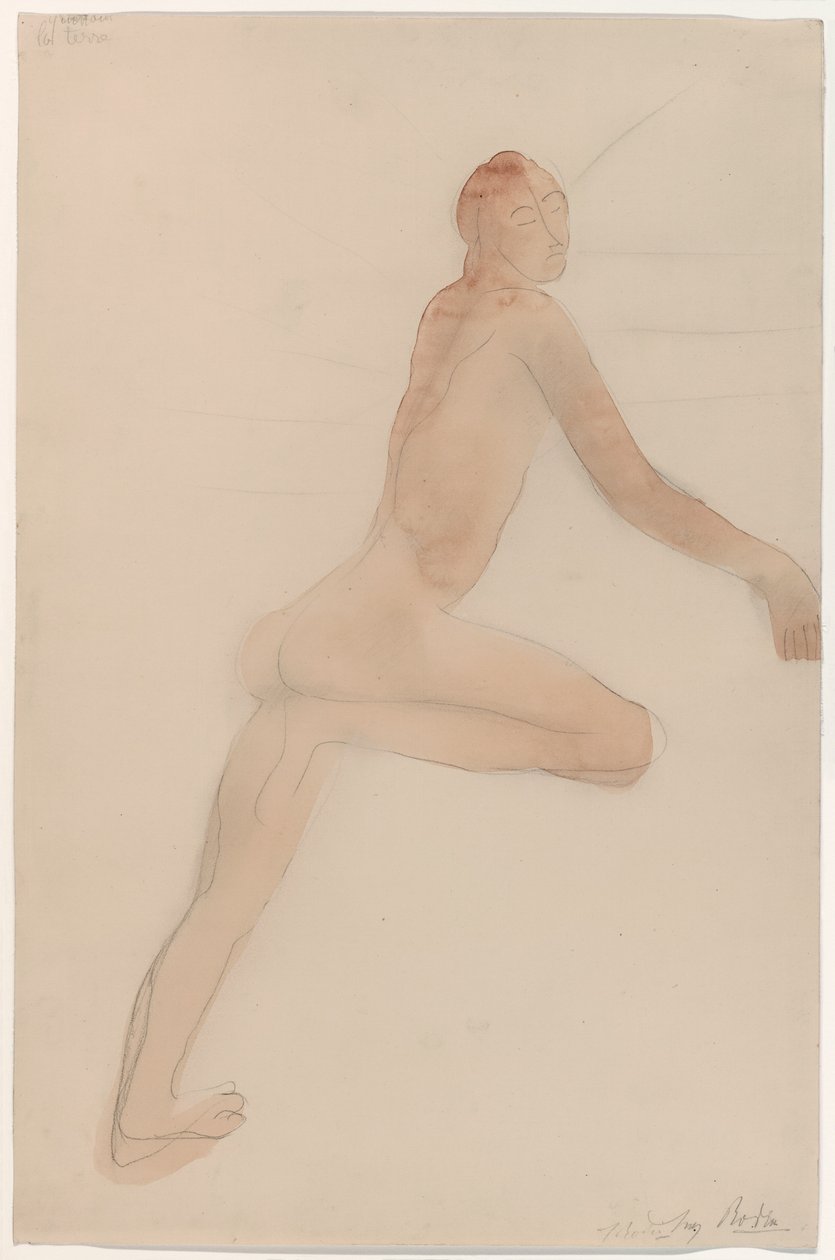 A Föld elhagyása alkotó: Auguste Rodin