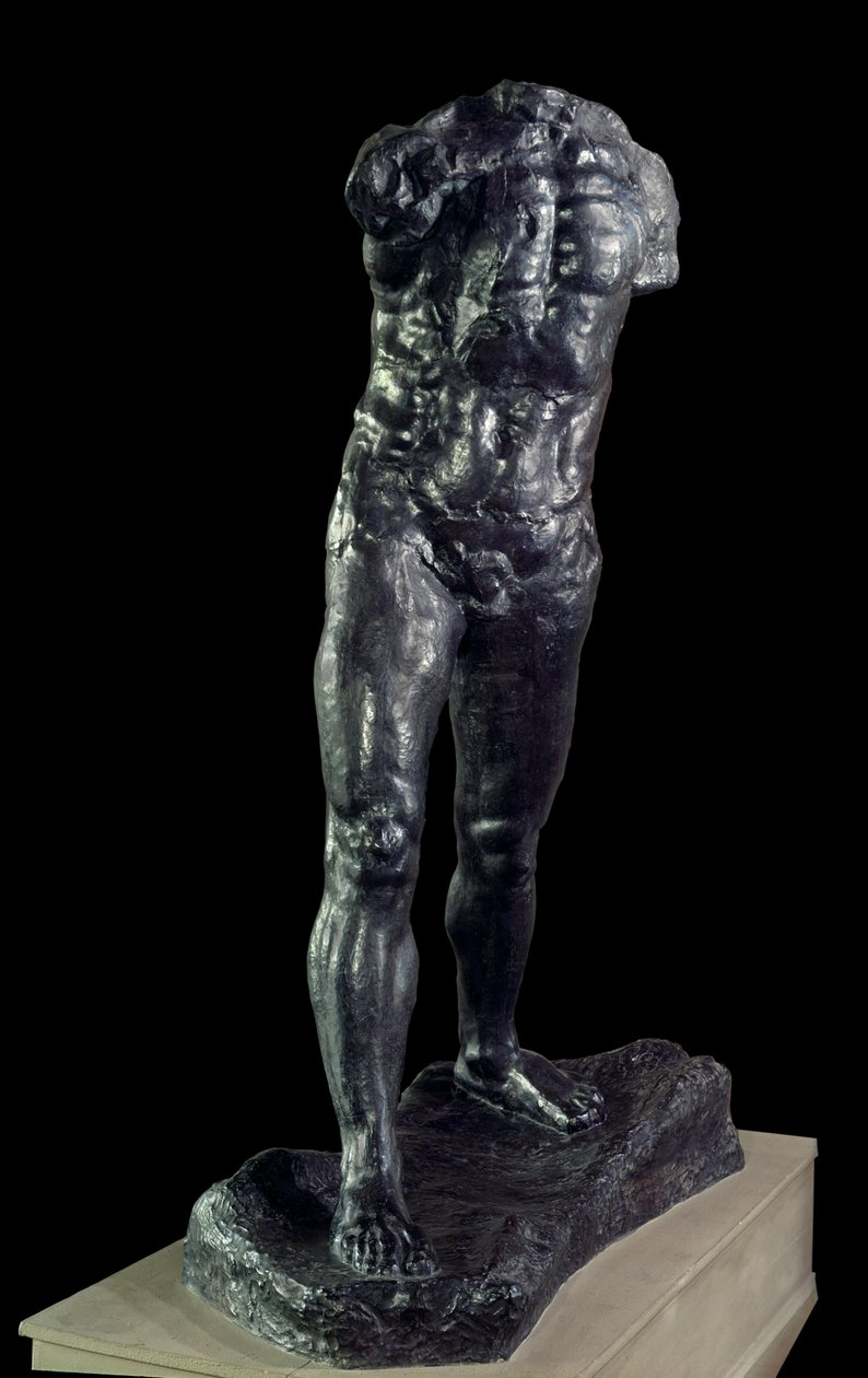 Auguste Rodin (1840-1917) A sétáló ember bronzszobra 1905 Párizs, Musee Rodin. alkotó: Auguste Rodin