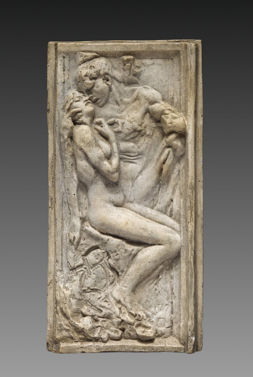 Szerelmesek (Les amants), 1880-85 körül (eredeti modell) (gipsz lakkozott, halvány buff színű) alkotó: Auguste Rodin