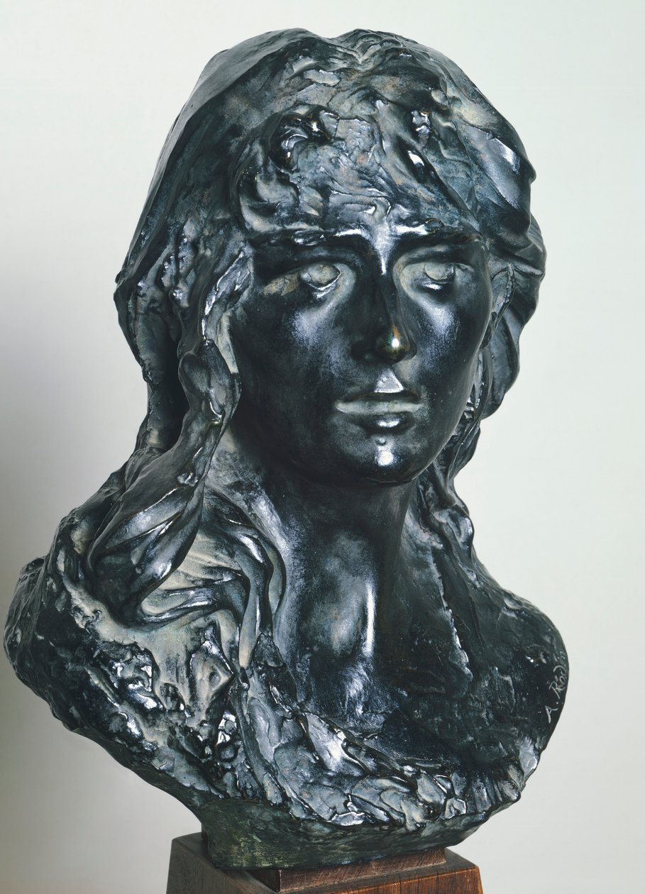 Mignon (Rózsa Beuret portréja), Auguste Rodin (1840-1917), portré alkotó: Auguste Rodin