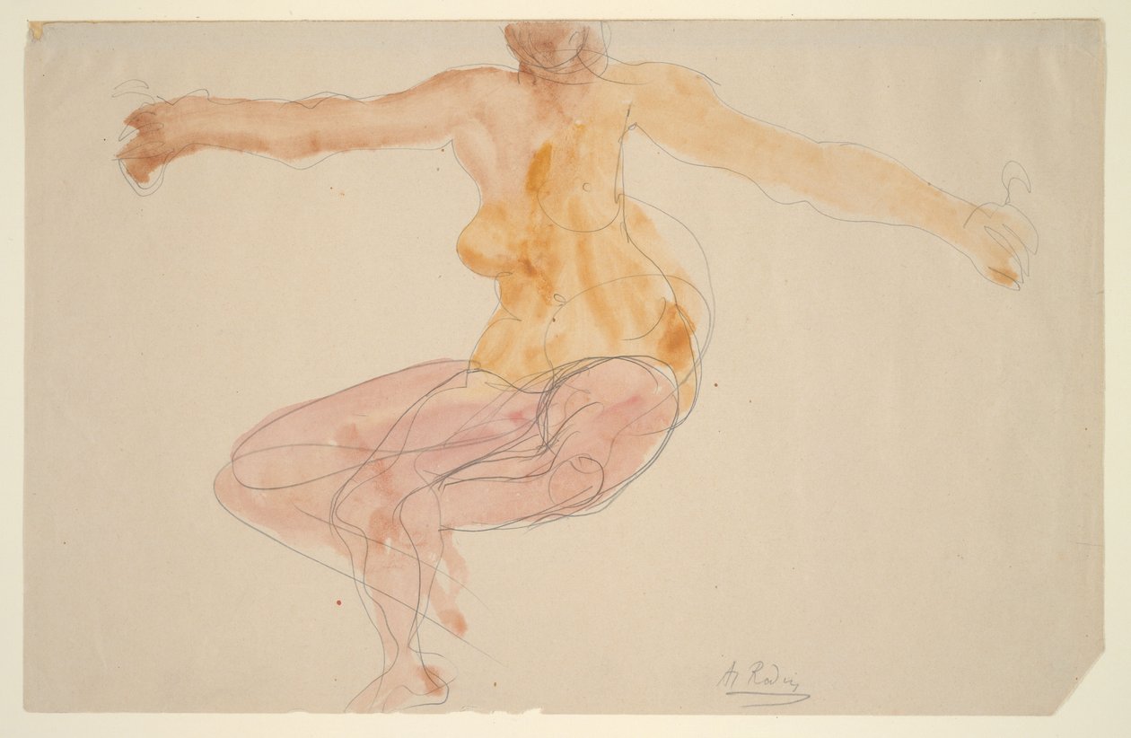 Meztelen tánc alkotó: Auguste Rodin