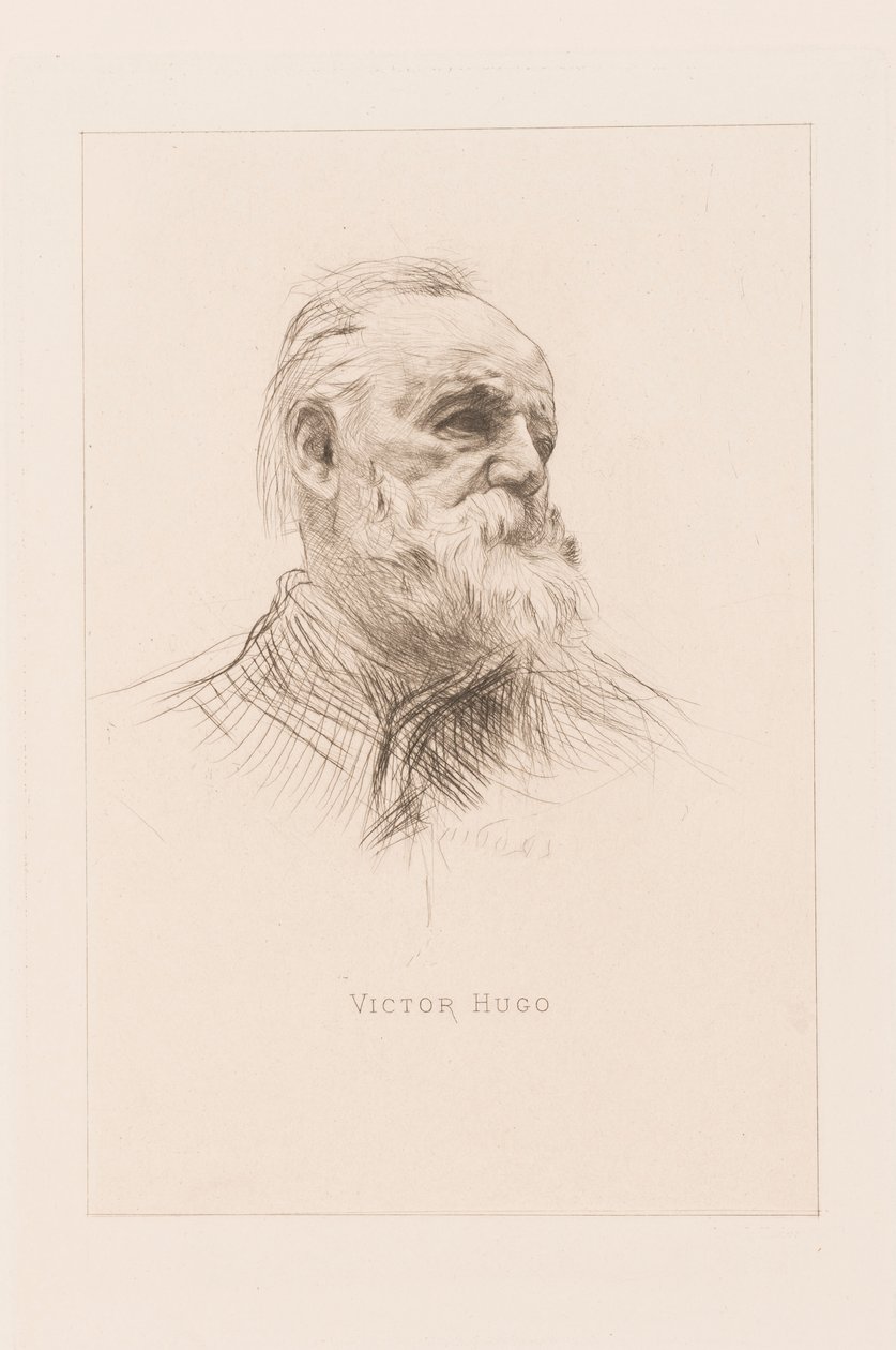 Victor Hugo portréja alkotó: Auguste Rodin