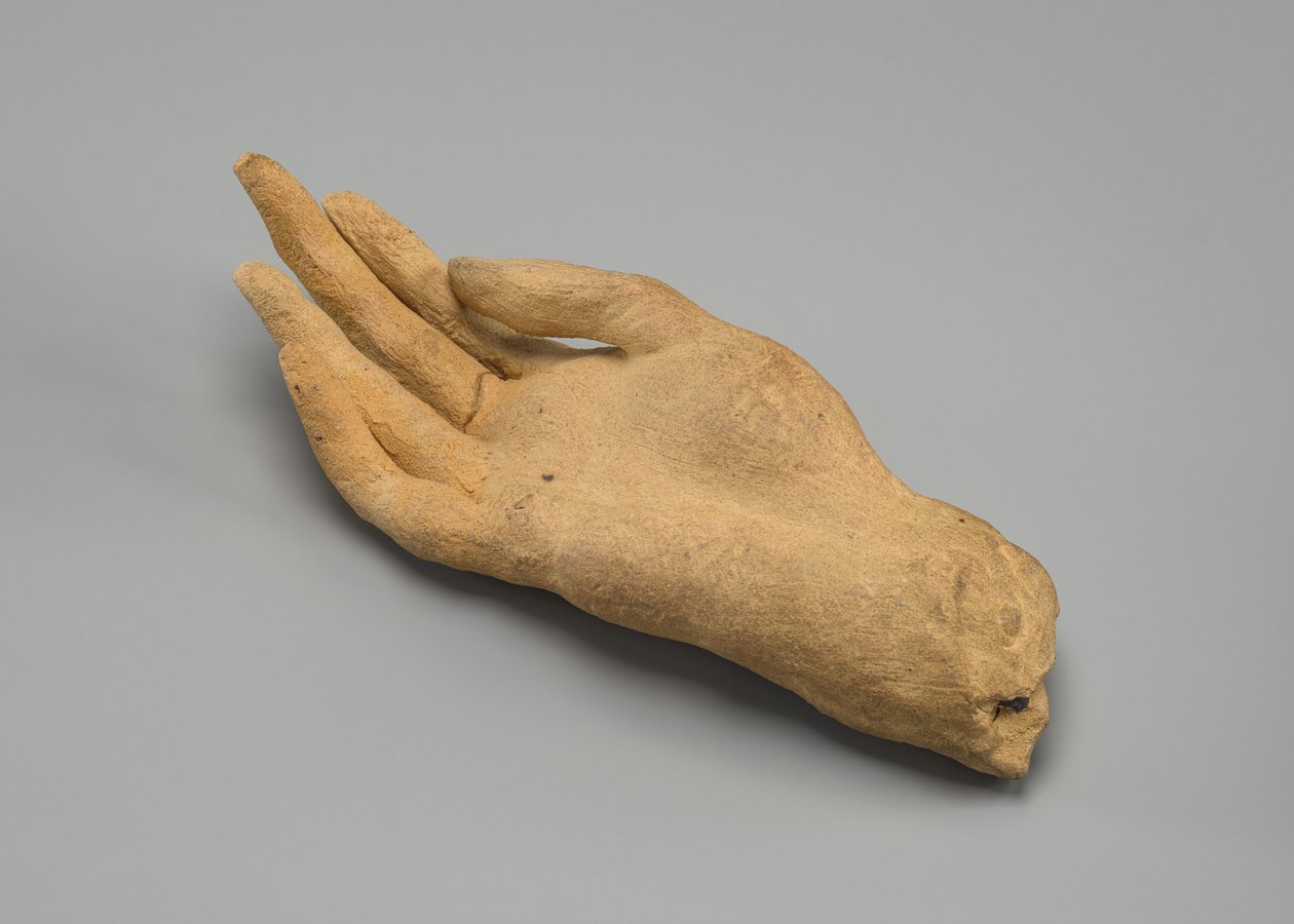 Jobb kéz, valószínűleg 1880-as évek. alkotó: Auguste Rodin