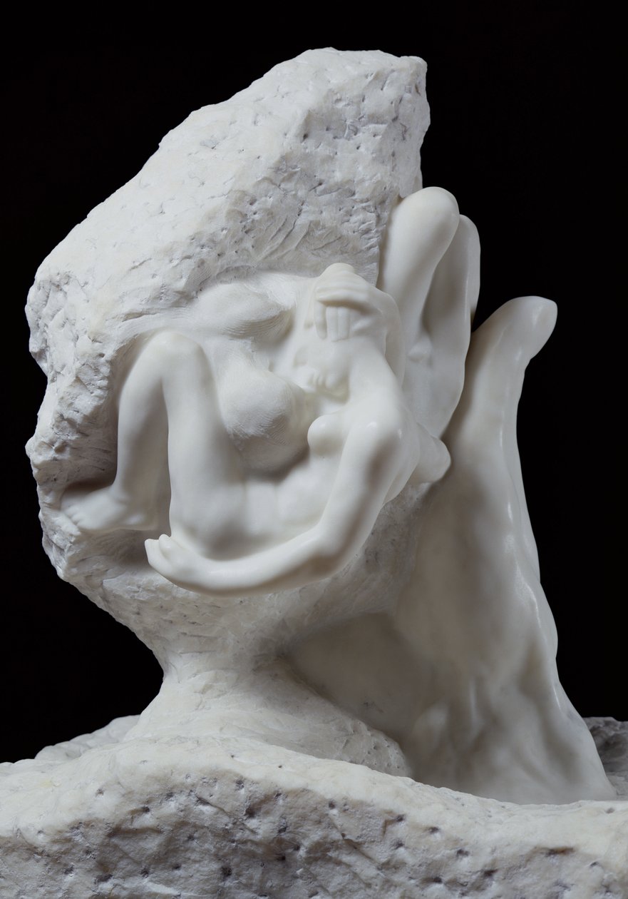 Isten keze, avagy a teremtés, 1902 (márvány) alkotó: Auguste Rodin