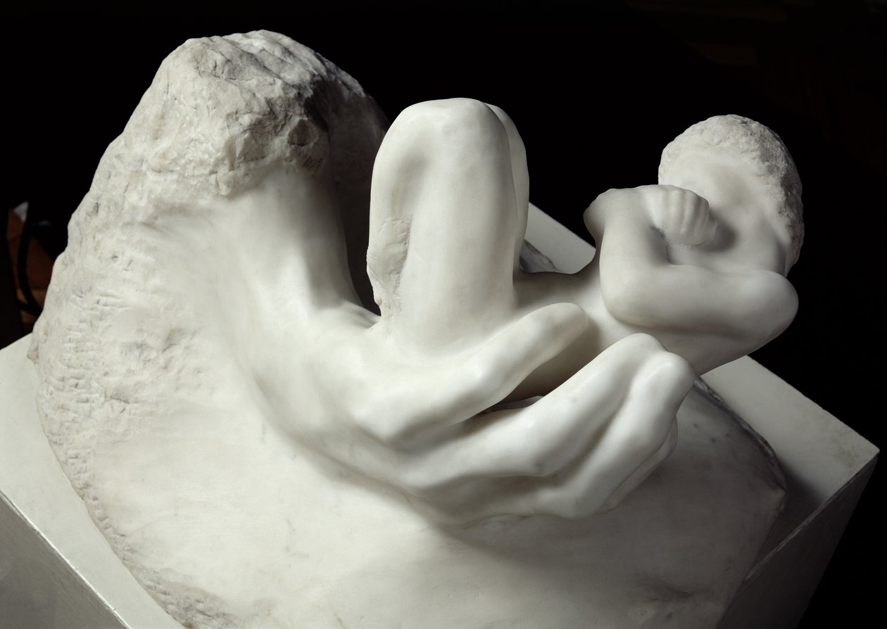 Az ördög keze, 1903 körül (márvány) alkotó: Auguste Rodin