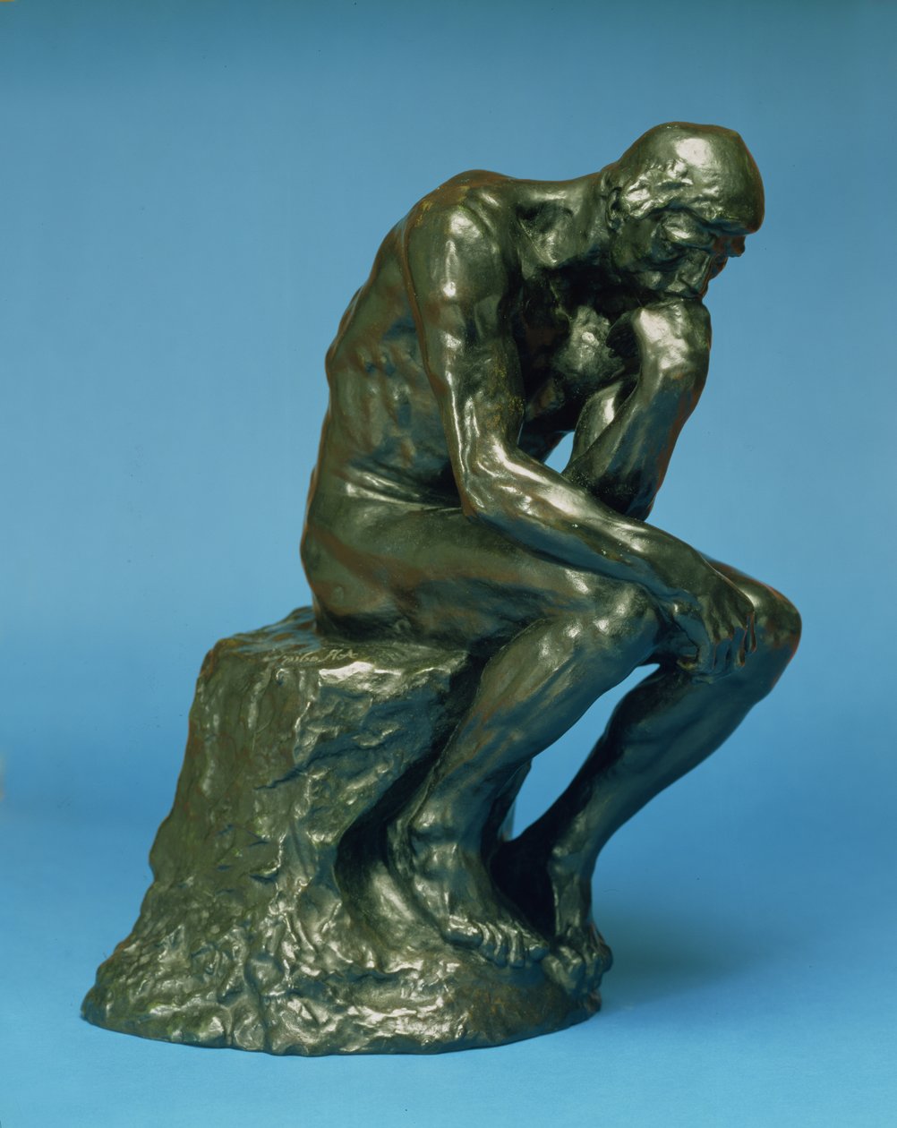 A gondolkodó, 1880 (bronz) (lásd még: 158431) alkotó: Auguste Rodin
